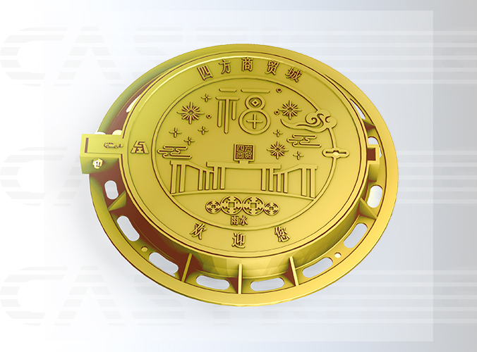 智慧传媒艺术井盖